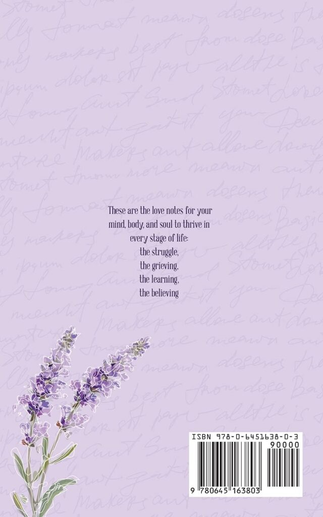 Lavender Love Notes     Paperback – April 25, 2021